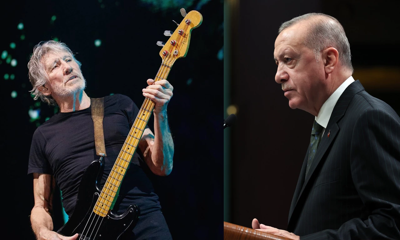 İngiliz müzisyen George Roger Waters'tan Cumhurbaşkanı Erdoğan'a Filistin teşekkürü: Batı'nın tek sesi