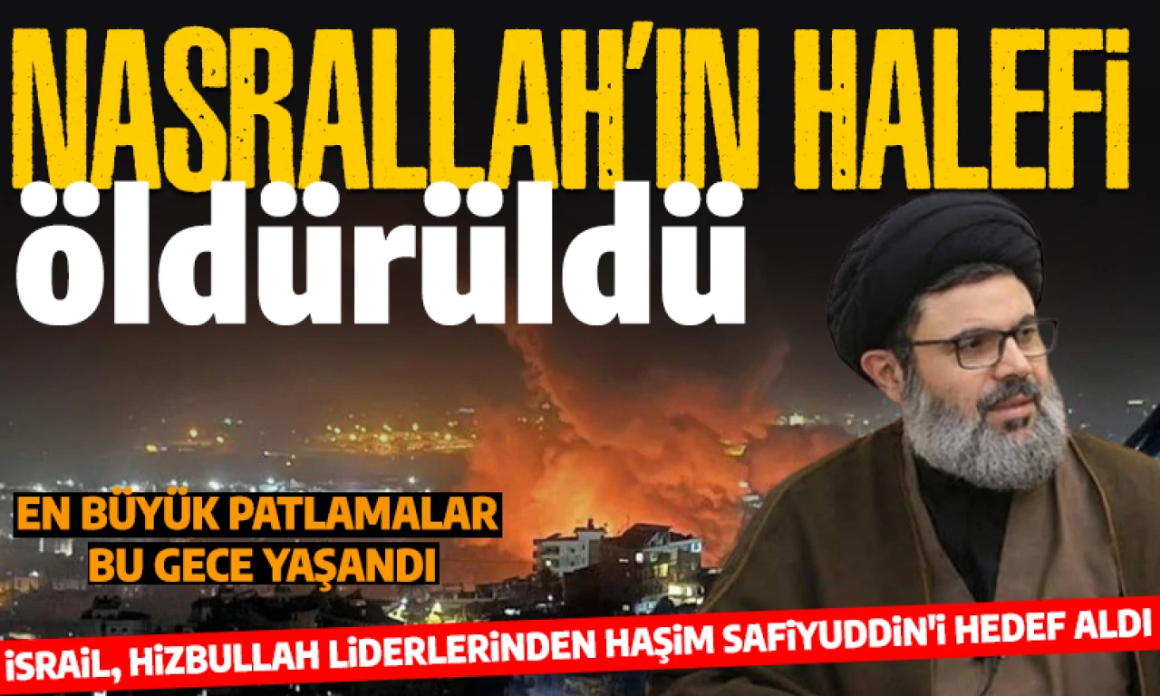 Son dakika... İsrail medyası Hizbullah'ın yeni lideri olması beklenen Haşim Safiyuddin'in vurulduğunu iddia etti