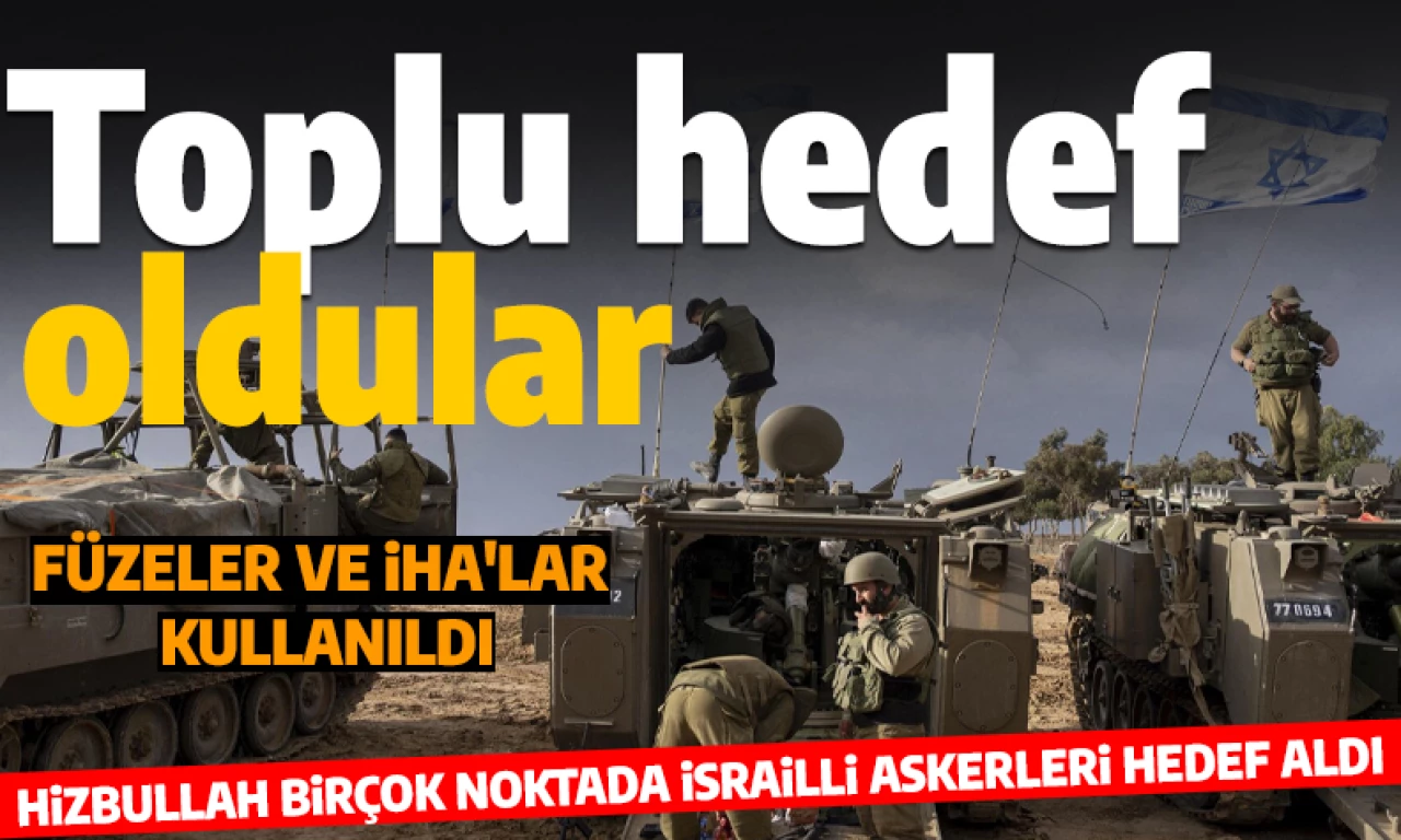 Hizbullah'tan İsrail'e füzeli karşılık: İki üs ile askerler hedef alındı