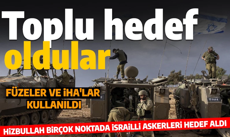 Hizbullah'tan İsrail'e füzeli karşılık: İki üs ile askerler hedef alındı