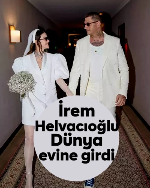 İrem Helvacıoğlu ile Ural Kaspar dünya evine girdi! Çiftin farklı tarzları dikkat çekti