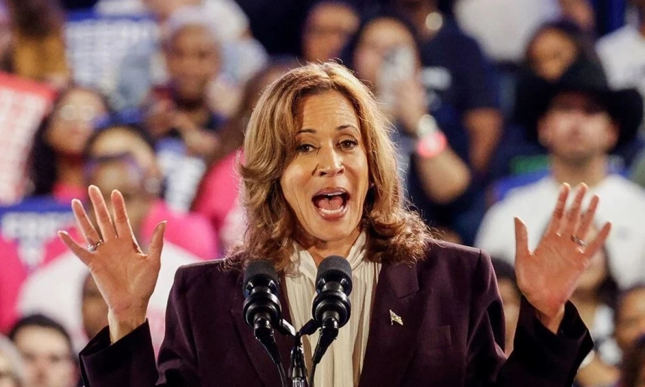 Kamala Harris'in mitinginde yıldızlar geçidi! Beyonce böyle haykırdı: Tarihin eşiğindeyiz