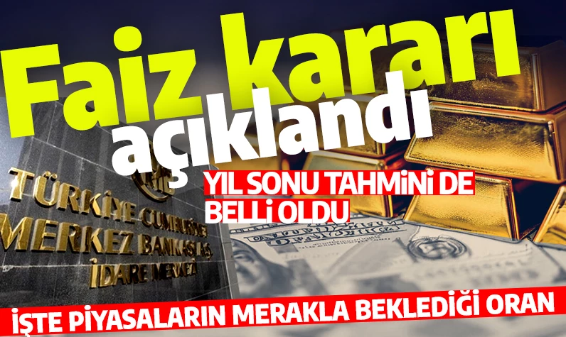 Merkez Bankası ekim ayı faiz kararını açıkladı!