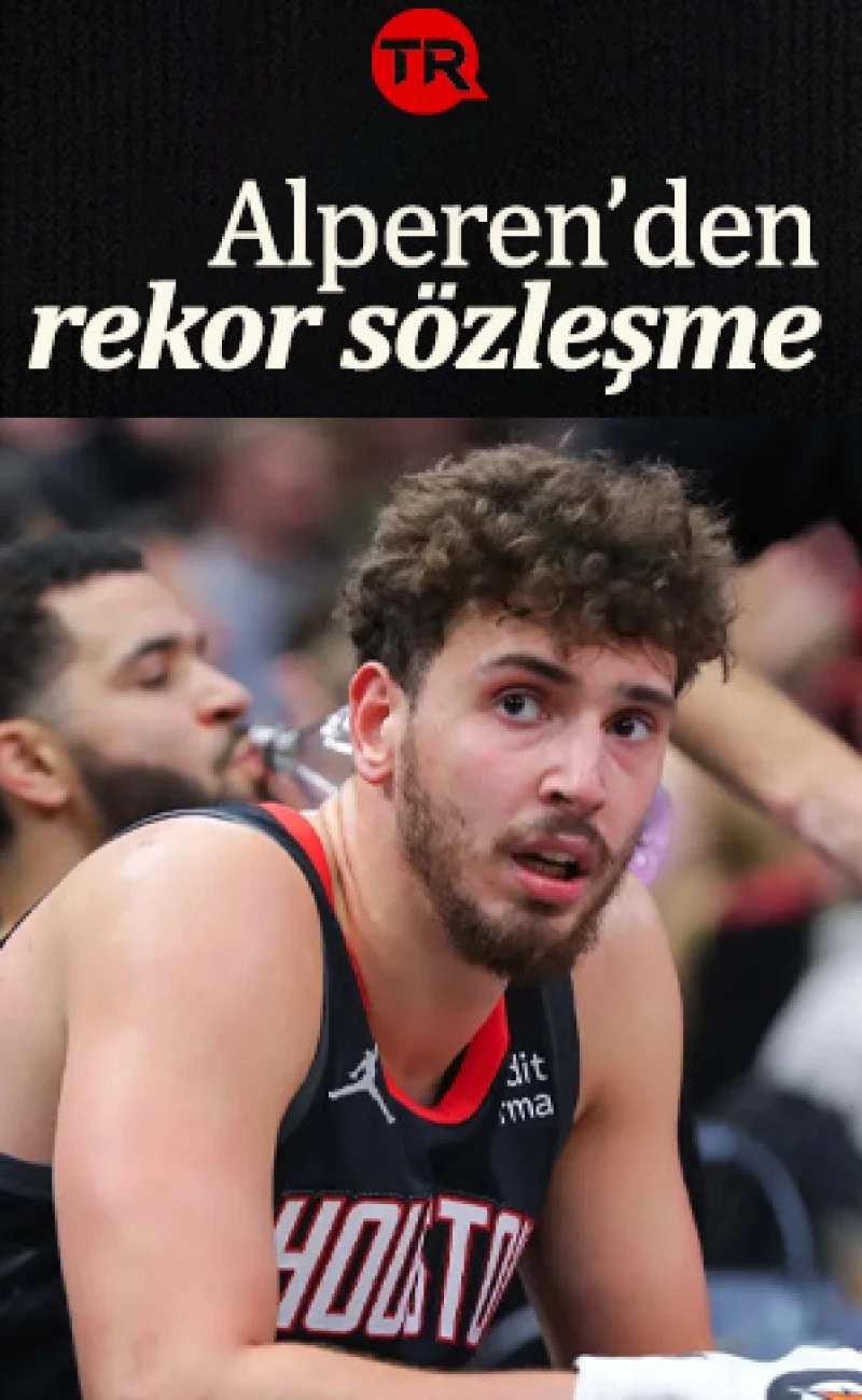 Alperen Şengün'den NBA tarihine geçen rekor sözleşme: Maaşı dudak uçuklattı