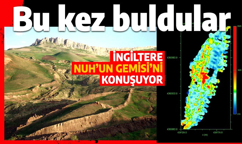 İngilizler Ağrı'daki Nuh'un Gemisi'ni konuşuyor: Yeni görüntüler heyecan verdi! Ölçüleri tıpatıp uyuyor