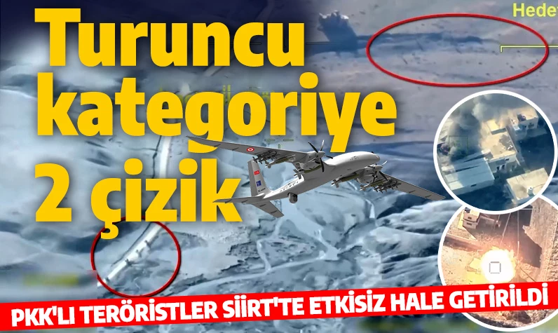 Turuncu kategoriye iki çizik daha! PKK'lı teröristler Siirt'te öldürüldü