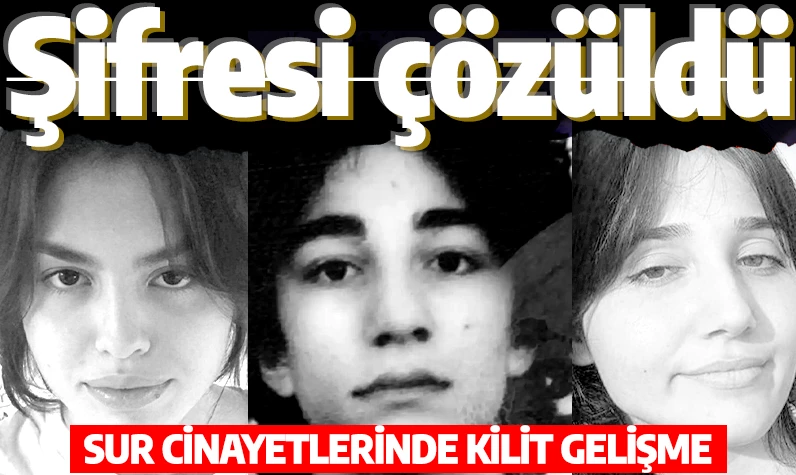 Sur cinayetlerinde kilit gelişme: Şifresi çözüldü