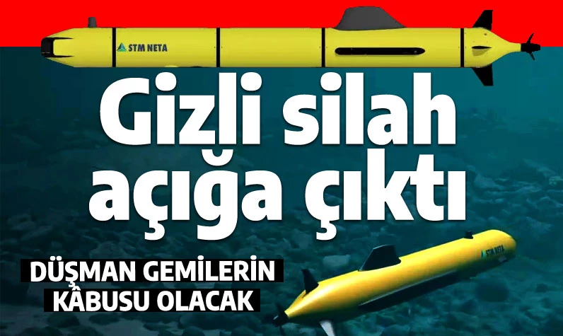 Gizli silah ilk kez ortaya çıktı: İşte insansız denizaltı STM NETA'nın sıradışı özellikleri