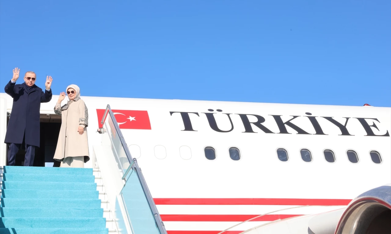 Cumhurbaşkanı Erdoğan Kırgızistan'a gitti! Türk Devletleri Teşkilâtı Zirvesi'ne katılacak