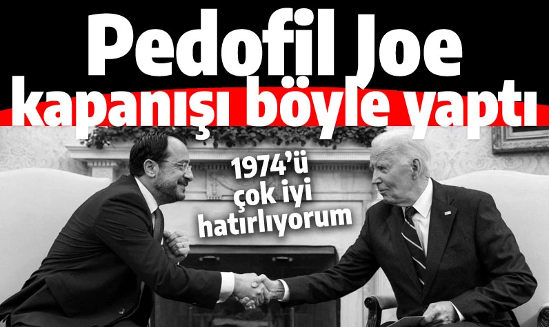 Pedofil Joe kapanışı böyle yaptı: 1974'te genç bir senatördüm, çok üzücü bir gündü