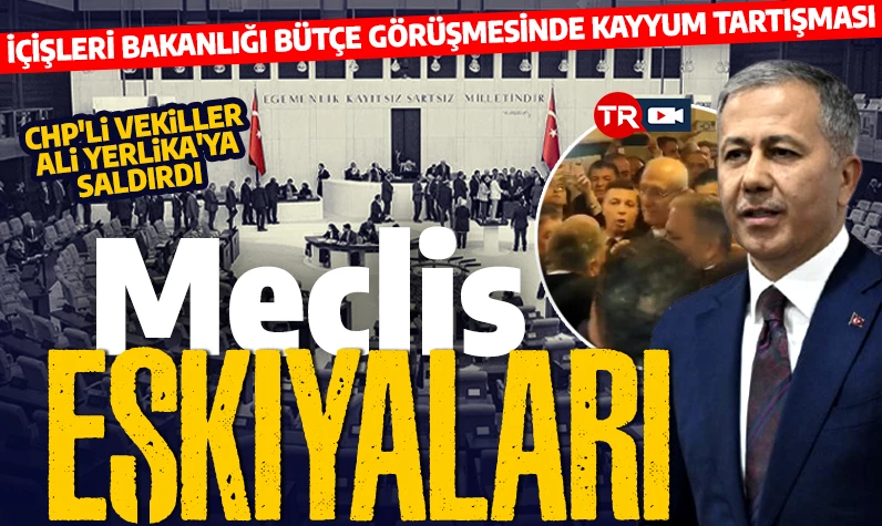 Meclis'te sinirler gerildi! İçişleri Bakanlığı Bütçe görüşmelerinde tartışma çıktı