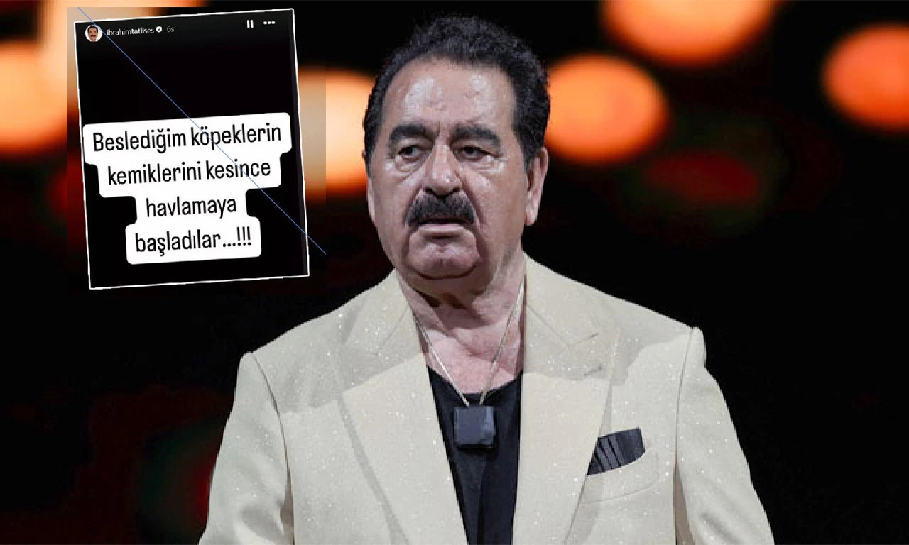 İbrahim Tatlıses'ten sert paylaşım! 'Beslediğim köpekler havlamaya başladı'