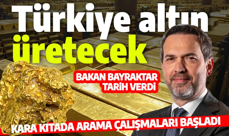 Türkiye'den Afrika'ya altın çıkarması! Bakan Bayraktar tarih vererek duyurdu: Üretmeye başlayacağız!