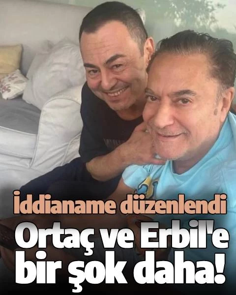 Serdar Ortaç ve Mehmet Ali Erbil'e bir şok daha! İddianamede en üst sınırdan ceza istendi!