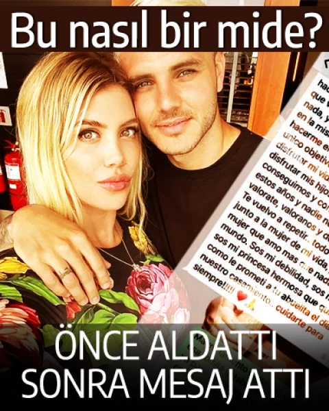 Wanda Nara yüzsüzlükte sınır tanımıyor! Önce aldattı, sonra mesaj yazdı! İşte Icardi'ye gönderdiği mesaj