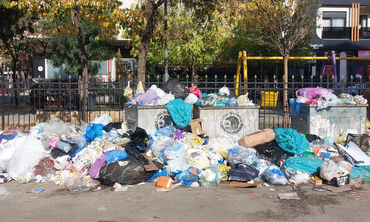 İstanbul Kartal'da çöp dağları: Sözleşme görüşmelerinden sonuç alınamadı