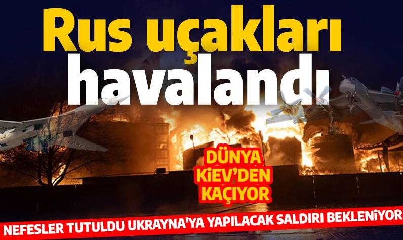 Rus bombardımanı eli kulağında! Dünya Kiev'i terk ediyor: Ülkelerden vatandaşlarına uyarı