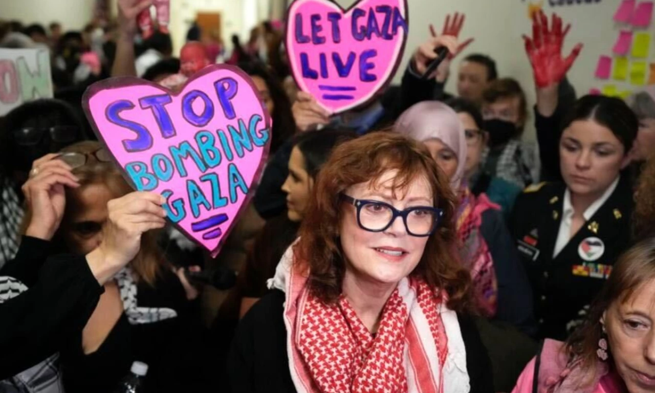 Filistin'e destek verdi, Hollywood tarafından kara listeye alındı! Oscarlı oyuncu Susan Sarandon iş bulamıyor