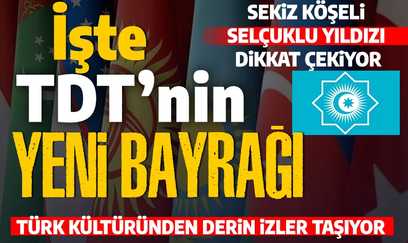 Türk Devletleri Bayrağı değişti! Yeni bayrakta Türk kültüründen izler var