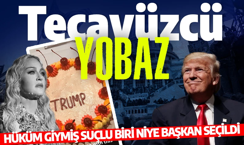 Madonna'dan ABD'nin yeni başkanı Trump'a ağır sözler: Tecavüzcü yobaz