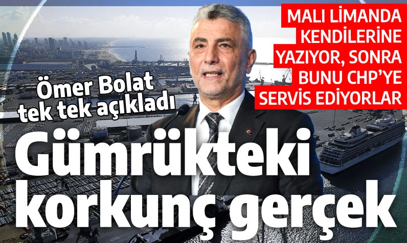 Ömer Bolat işgalci gümrüğündeki korkunç gerçeği açıkladı: Malı kendilerine yazıp CHP'ye servis ediyorlar