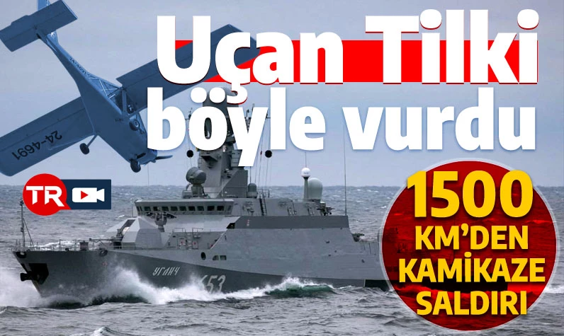 Uçan Tilki 1500 kilometreden savaş gemilerini vurdu: Hazar kıyısı alev alev